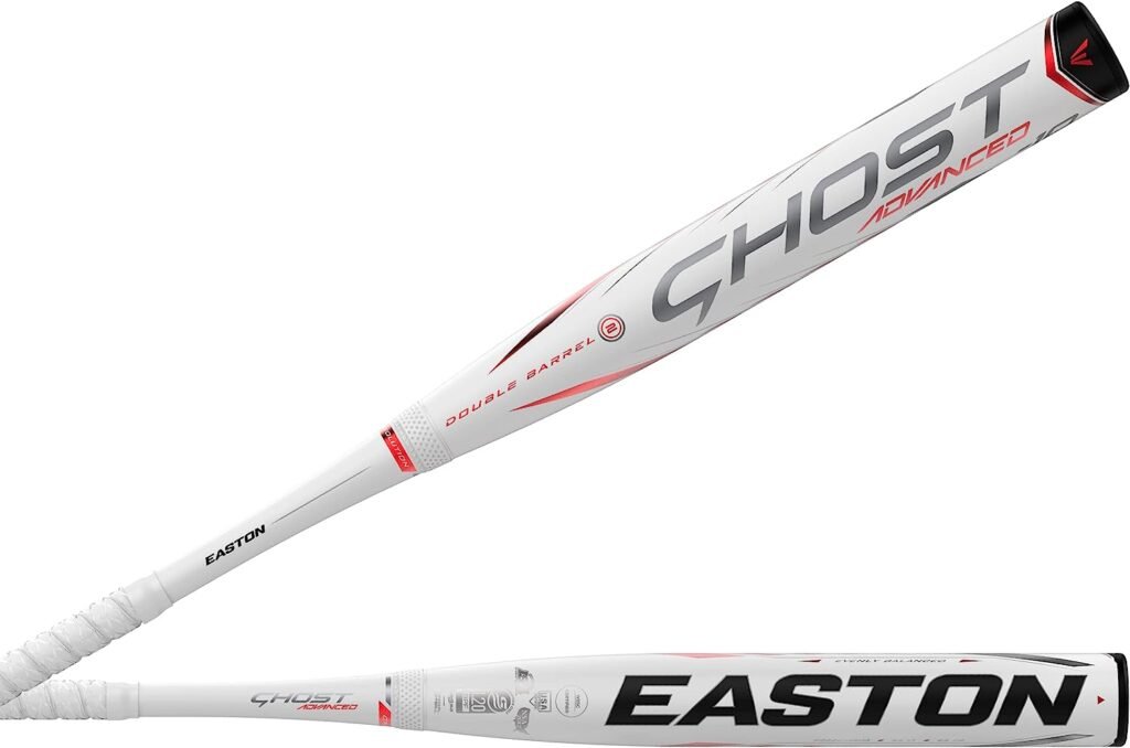 Easton | Ghost Advanced Fastpitch Softball Bat | Approved for All Fields | -11 / -10 / -9 / -8 | 2 Pc. Composite