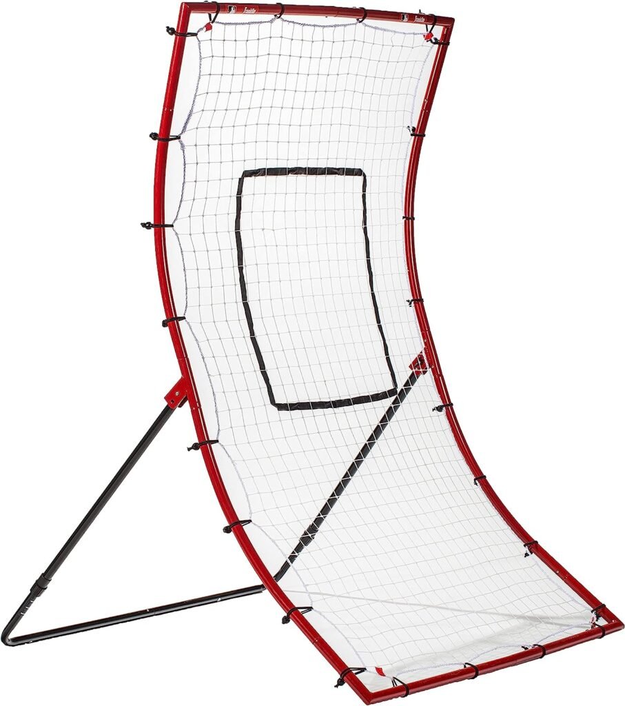 Franklin Sports Baseball Rebounders + Pitchback Nest - Pitch Return Trainer + Rebound Net with Attachable Pitching Target- All Angle Fielding Rebound Net for Grounders + Pop Flies