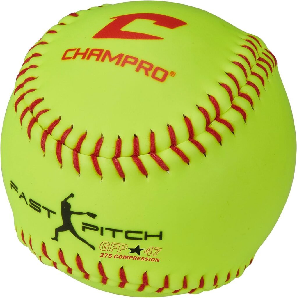 CHAMPRO 12 Recreational Fast Pitch Softball - Durahide Cover