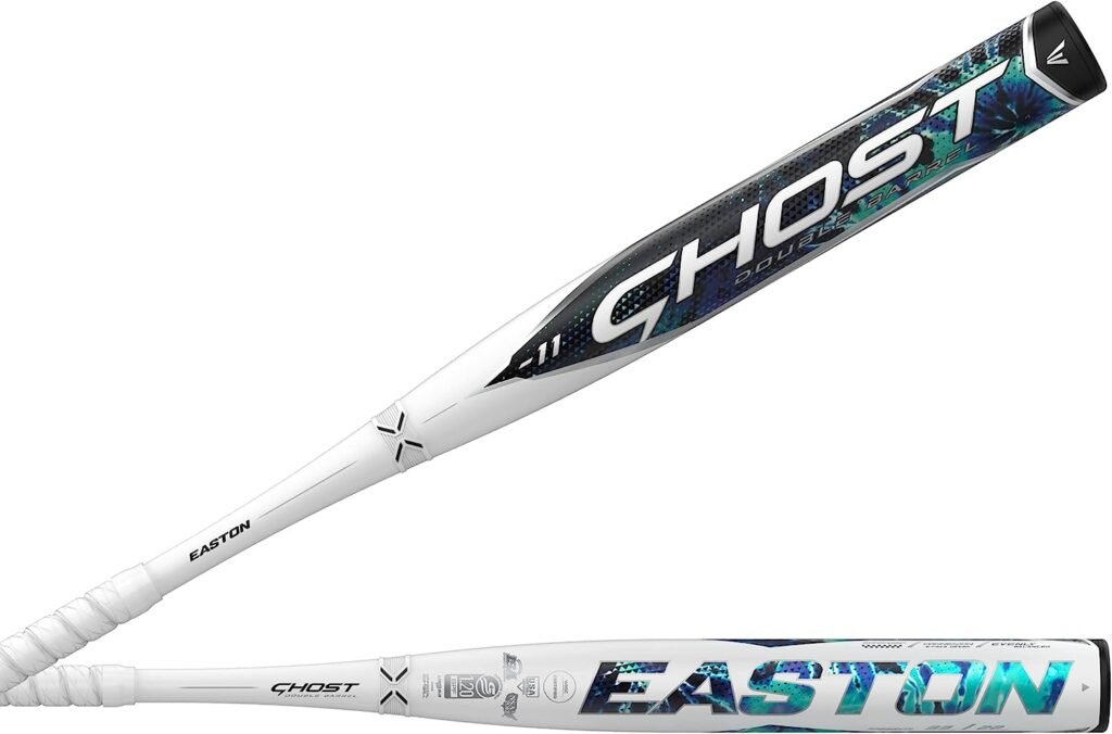 Easton | Ghost TIE DYE Fastpitch Softball Bat | Approved for All Fields | -11 / -10 Drop | 2 Pc. Composite