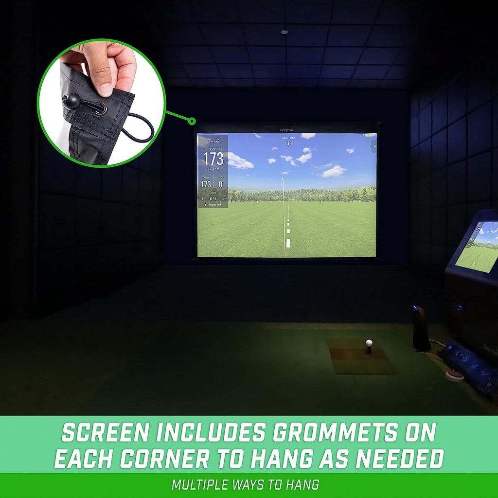 GoSports Golf Simulator Impact Screen - Choose Size