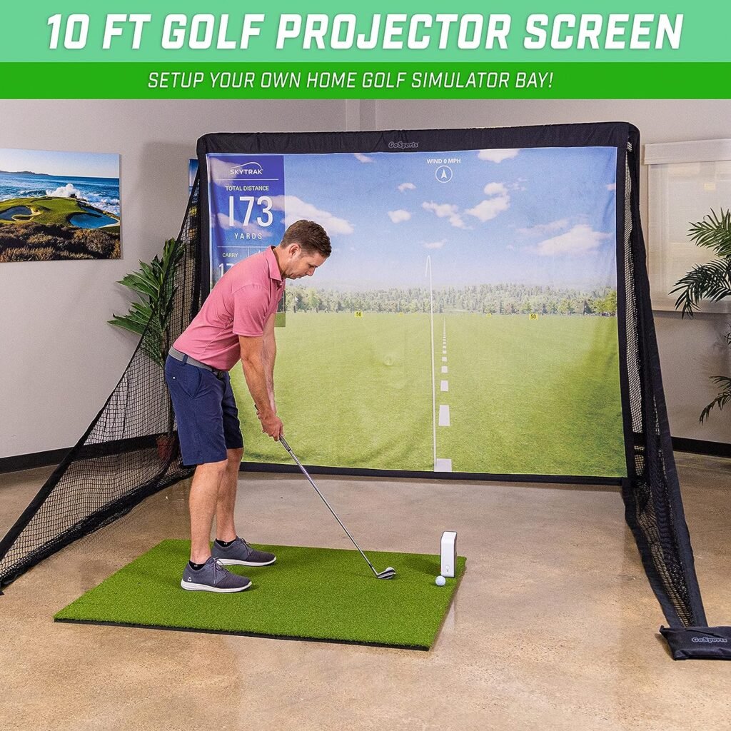 GoSports Golf Simulator Impact Screen - Choose Size