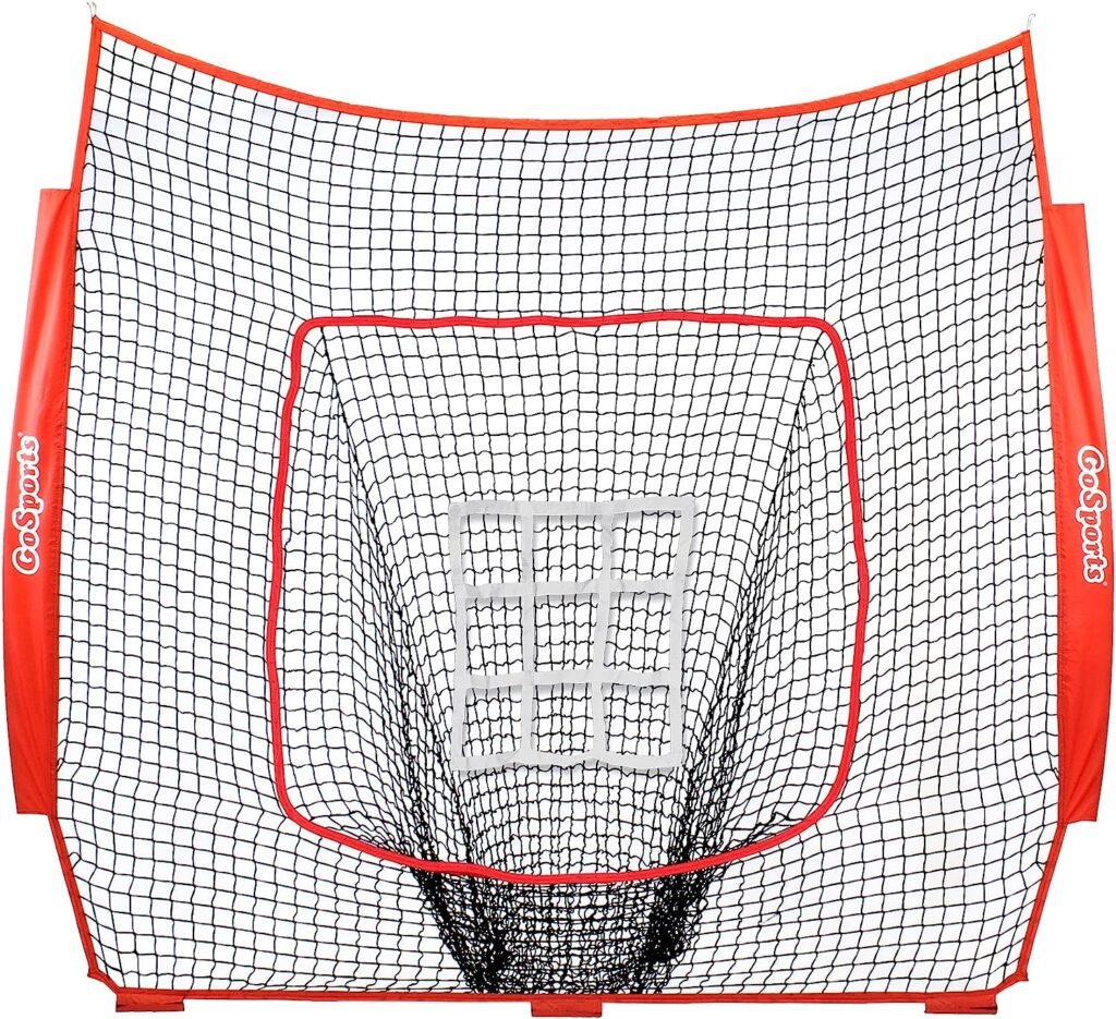 GoSports Replacement 7 ft x 7 ft Baseball / Softball Net - Compatible with GoSports Brand 7 ft x 7 ft Baseball Net - Bow Type Frame Not Included