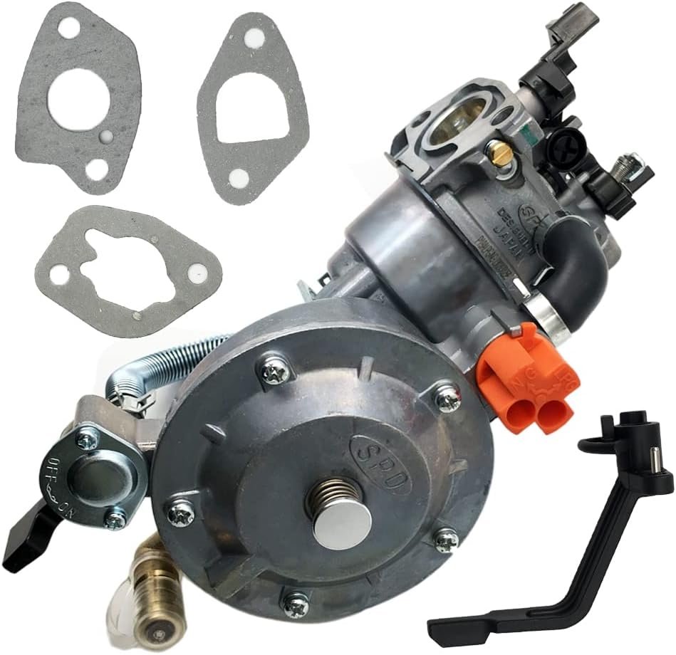 Huayicarbpart Propane, Gasoline, Natural Gas Generator Conversion Kit Carburetor Compatible with Champion 3000 4000 Watts Gas Generator