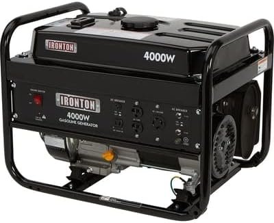 Ironton Portable Generator - 4000 Surge Watts, 3200 Rated Watts
