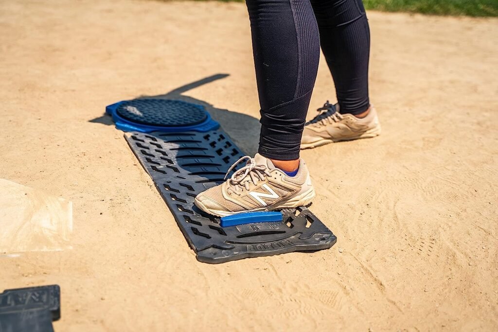 Rotor System USA Power Batting System Combo - Baseball Batting Trainer Great for Practices - Portable Swing Training Station Quickly Improves Form - Harder Hits for Junior  Youth Softball  T-Ball