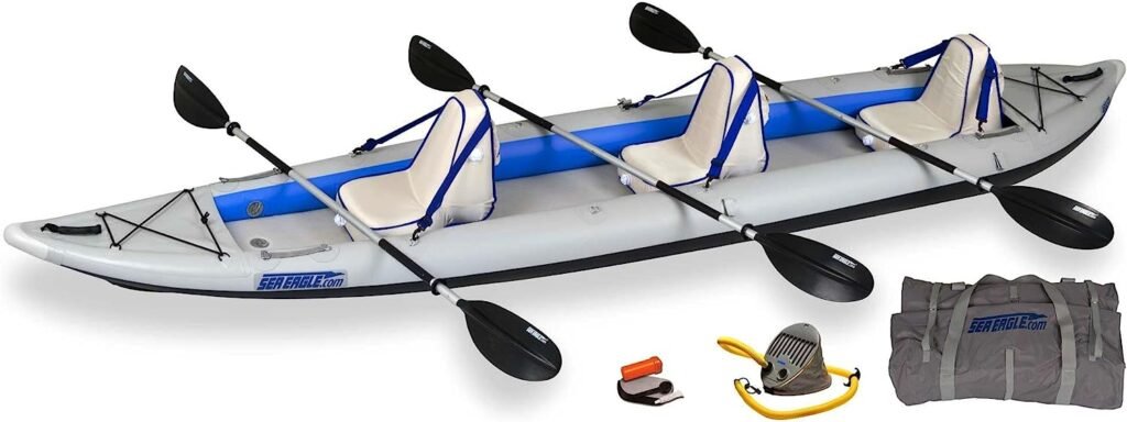 Sea Eagle Fasttrack 465-Feet Inflatable Kayak Deluxe Package