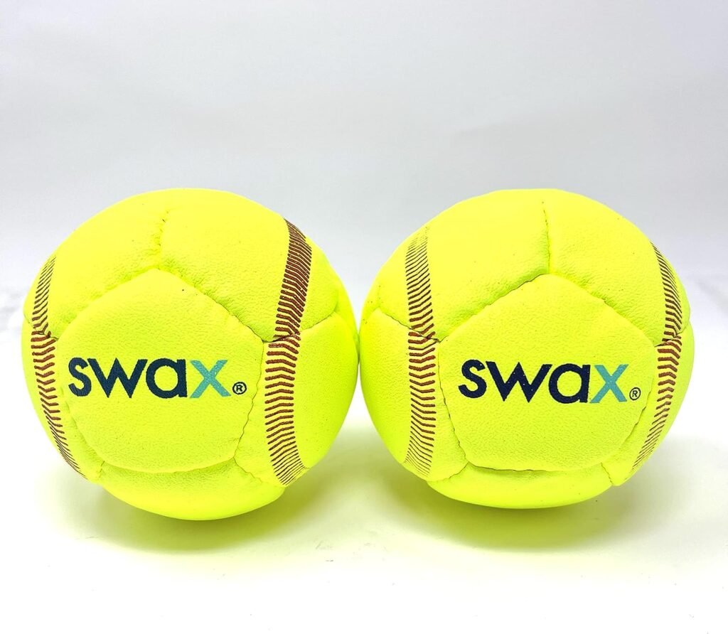 Swax Training Softball 2 Pack,Yellow,11 Softball