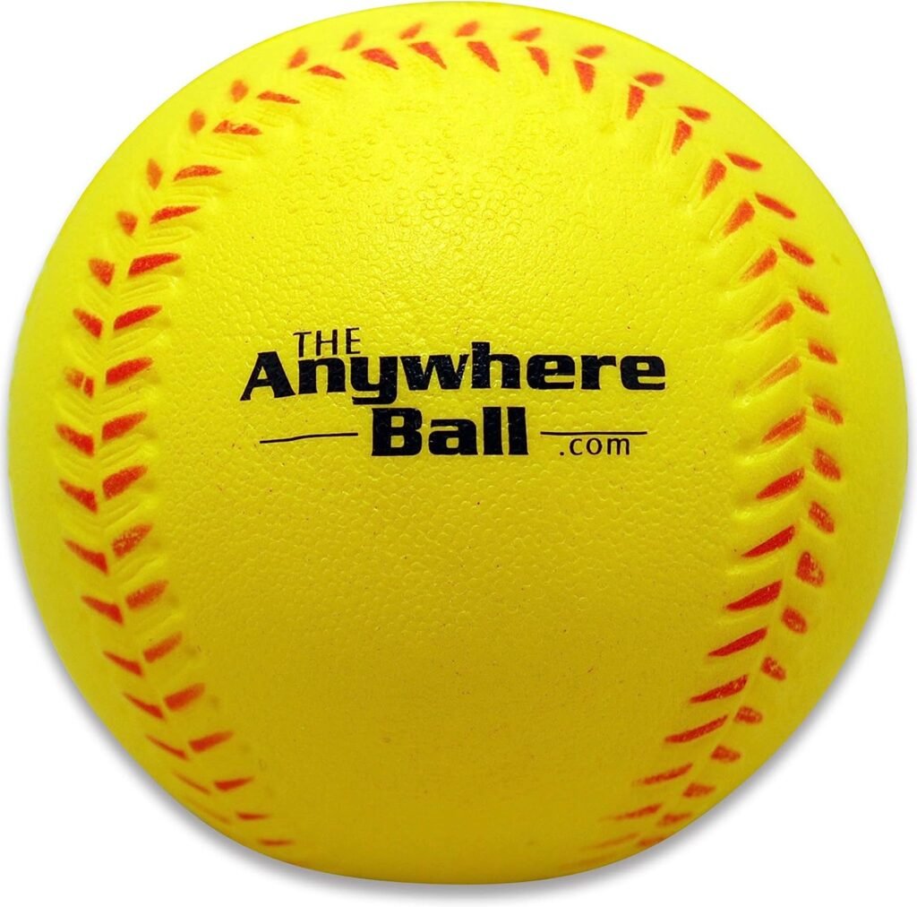 The Anywhere Ball Baseball/Softball Foam Training Ball (12 Pack)
