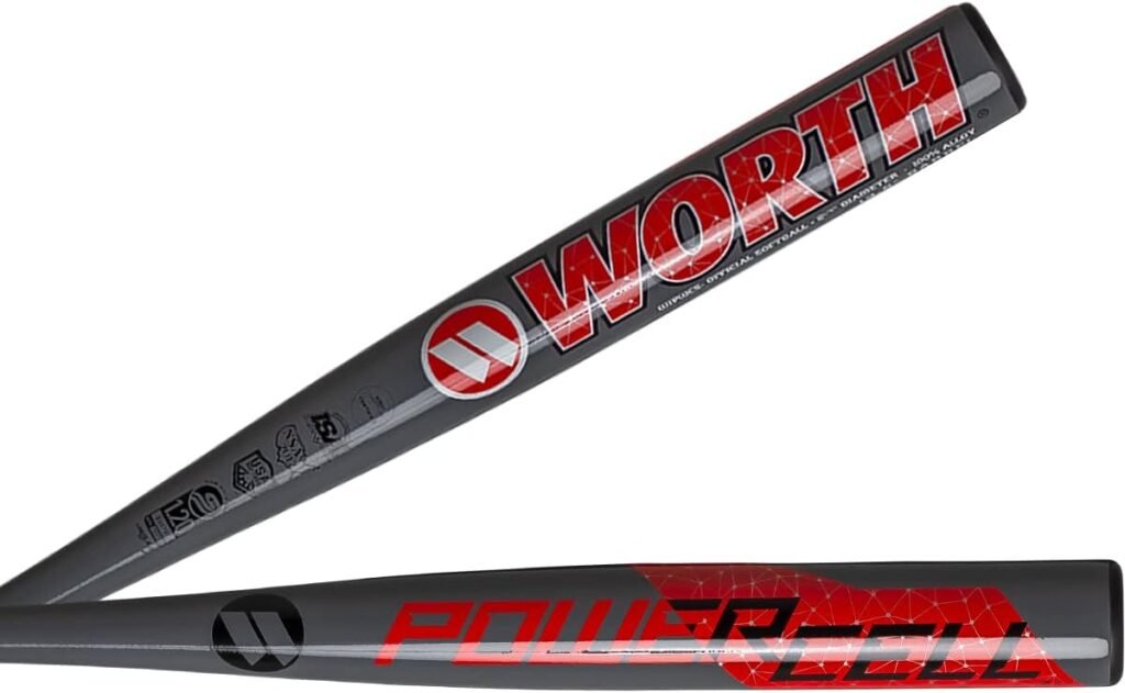 Worth | 2023 | POWERCELL | Balanced | All-Association Slowpitch Softball Bat | Multiple Sizes