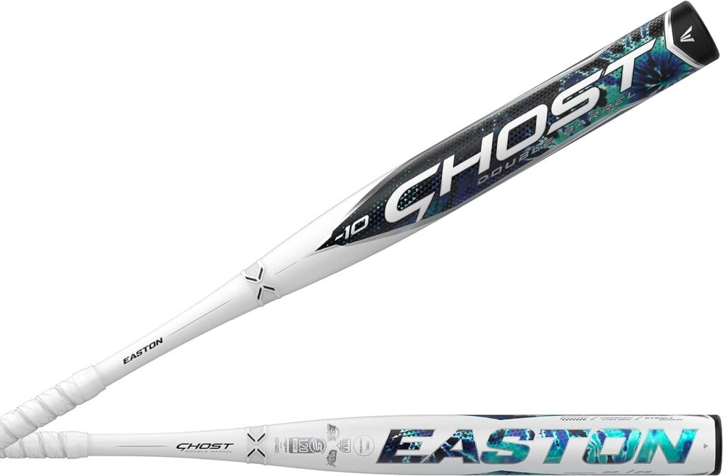 Easton | Ghost TIE DYE Fastpitch Softball Bat | Approved for All Fields | -11 / -10 Drop | 2 Pc. Composite