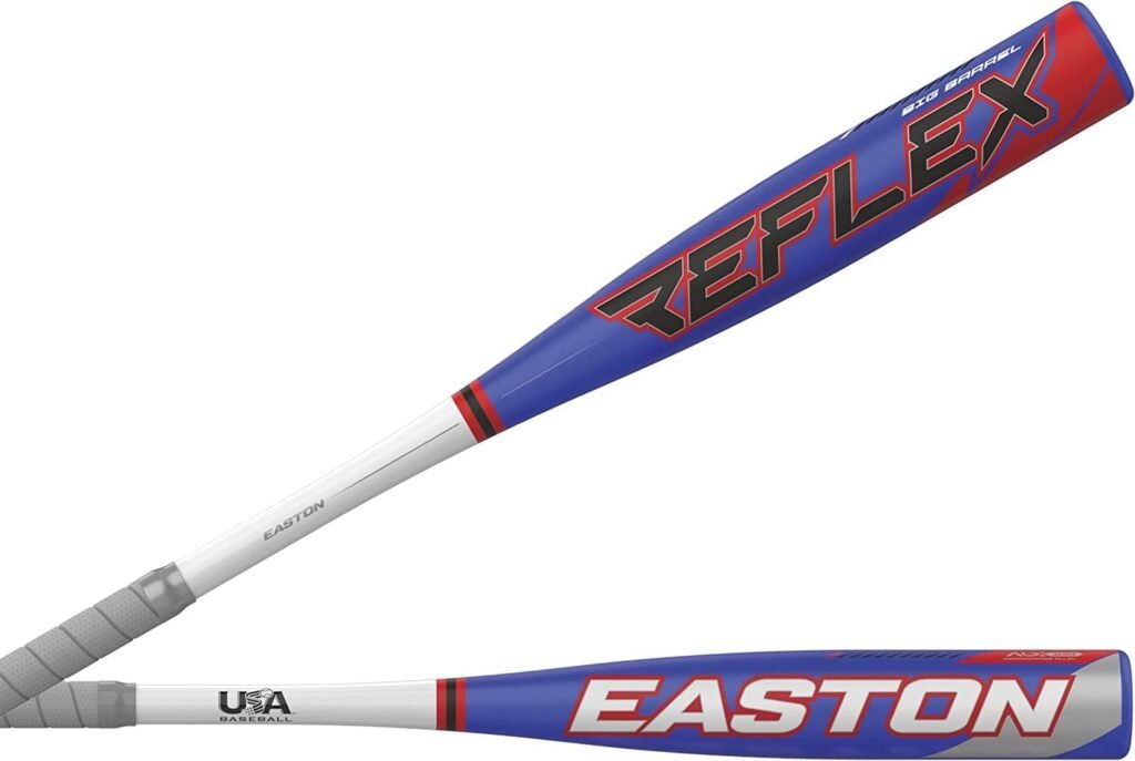 Easton | REFLEX Baseball Bat | USA | -12 Drop | 2 1/2 Barrel | 1 Pc. Aluminum
