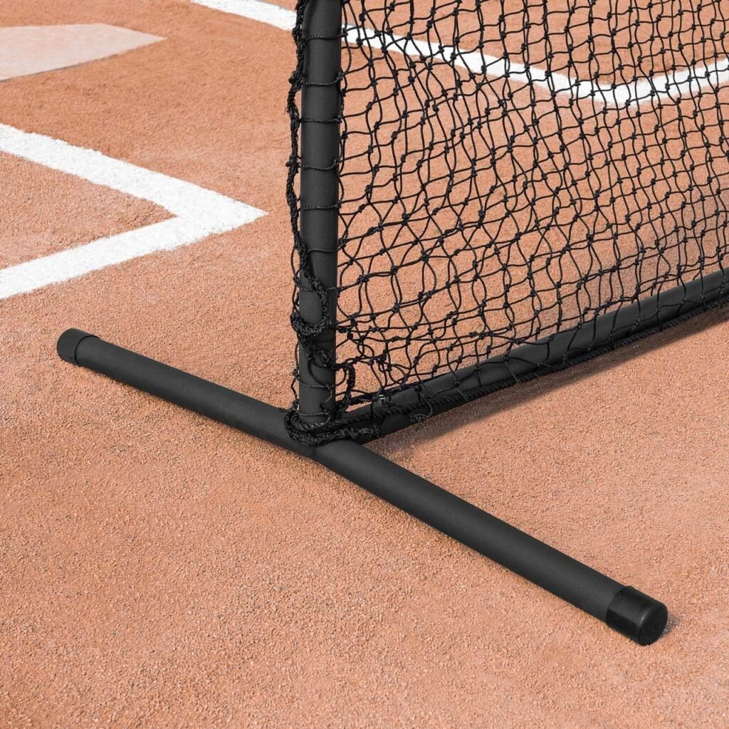 FORTRESS Baseball Sock Net Screen - 7ft x 7ft Pro Quality Hitting Net for Baseball Training