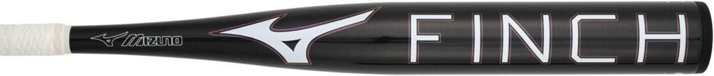 Mizuno Finch Fastpitch Softball Bat (-13) | Womens Aluminum Fast Pitch BAT | BLK Iridescent | 17OZ | 31 INCHES (3100)