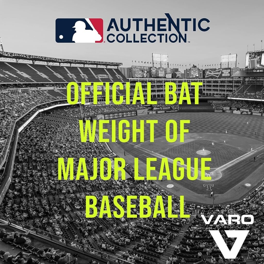 Varo ARC Bat Training Weight, 12oz, for Baseball (MLB Authentic) - Barrel Feel - Improve Your Batting, Barrel Speed, and Develop Swing Mechanics