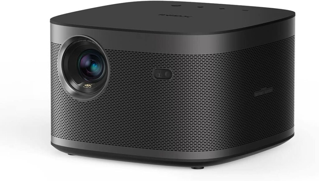 XGIMI Horizon Pro 4K Projector, 2200 ANSI Lumens, Android TV 10.0 Movie Projector with Integrated Harman Kardon Speakers, Auto Keystone Screen Adaption Home Theater Projector