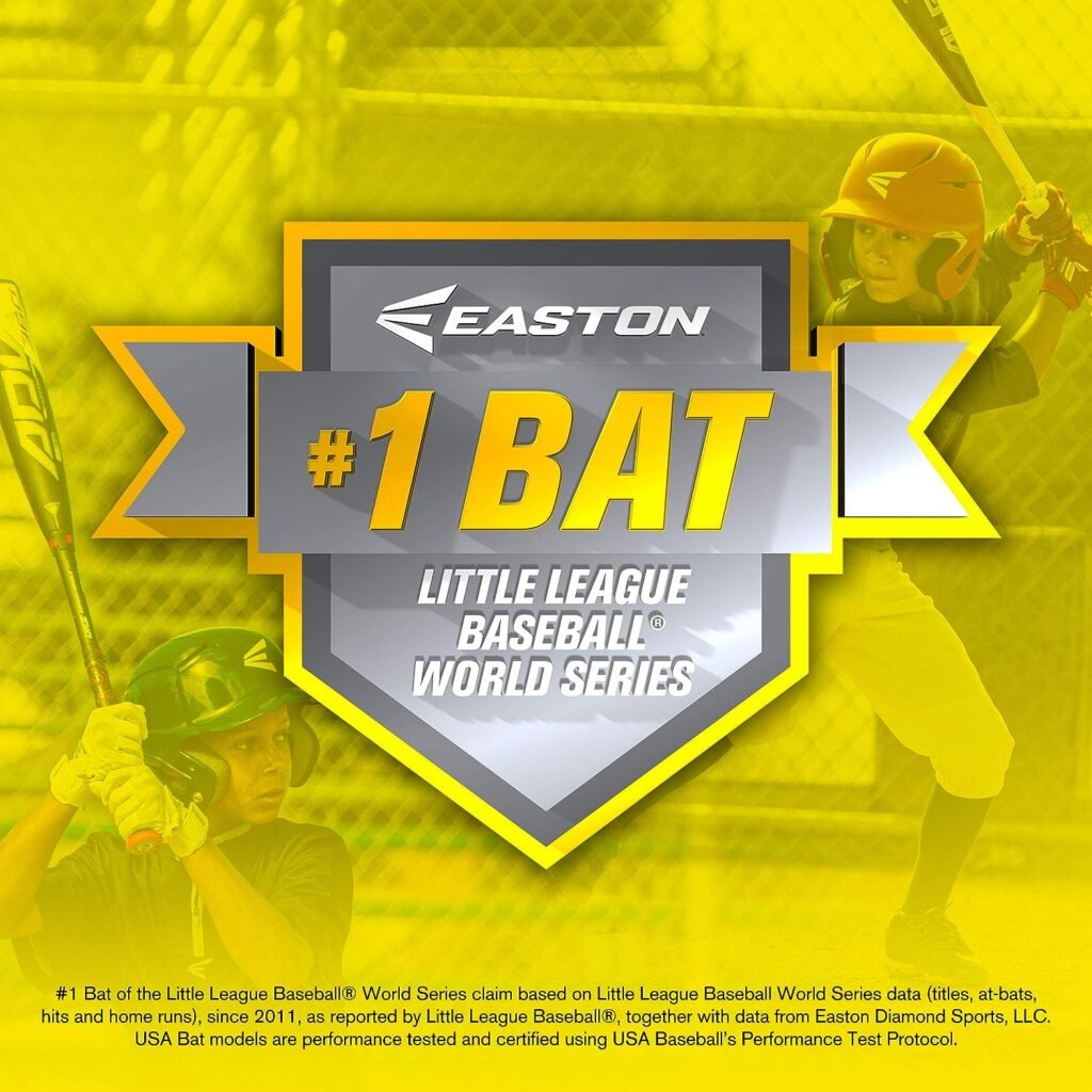 Easton TYPHOON USA Baseball Bat | -12 | 1 Pc. Aluminum | 2 1/4 Barrel