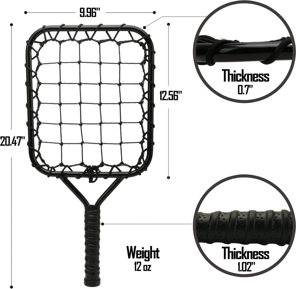 Fungo Racket Baseball, 12-OZ Light Weight Bat Racket More Control and Accuracy Baseball Training Equipment for Parents and Coaches