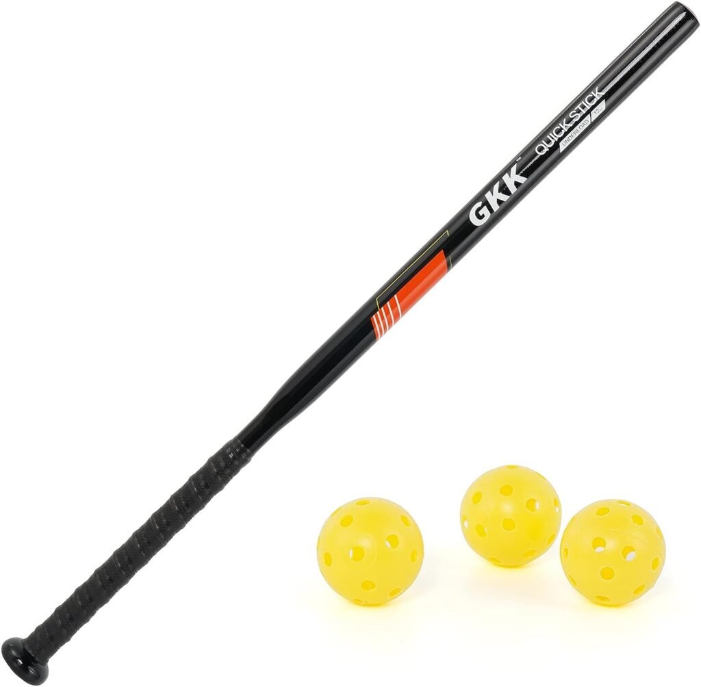 GKK Baseball Softball Bat Series Baseball Hitting Swing Trainer Aluminium Fungo Bat Batting Practice Bat for Youth Adult Kids Baseball Training Equipment