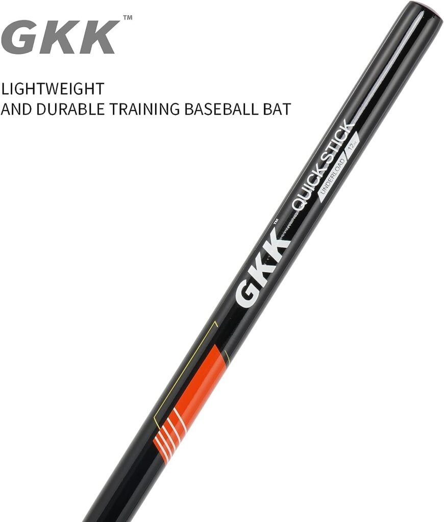 GKK Baseball Softball Bat Series Baseball Hitting Swing Trainer Aluminium Fungo Bat Batting Practice Bat for Youth Adult Kids Baseball Training Equipment