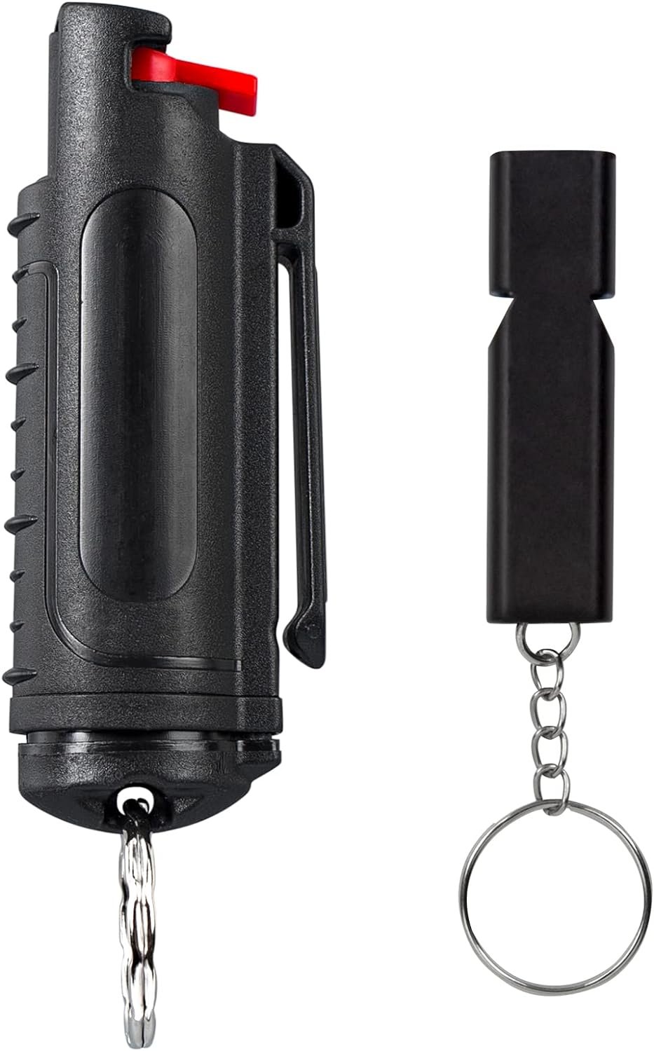 Pepper Spray  Personal Alarm for Women, Pepper Spray Self Defense Keychain, Tear Gas with Quick Release for Easy Access Finger Grip