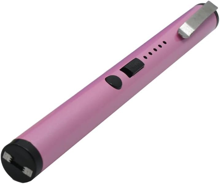 Streetwise Pain Pen 25,000,000 Stun Gun for Self Defense - Micro USB Rechargeable with Battery Charge Indicator Light - Pink