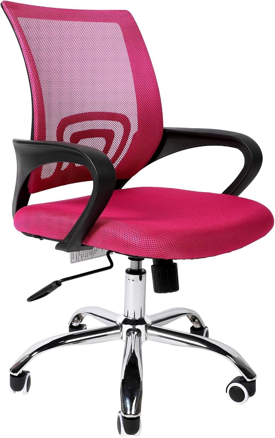 Office Chair,Ergonomic Mesh Computer Chair with Wheels and Arms and Lumbar Support Adjustable Height Study Chair