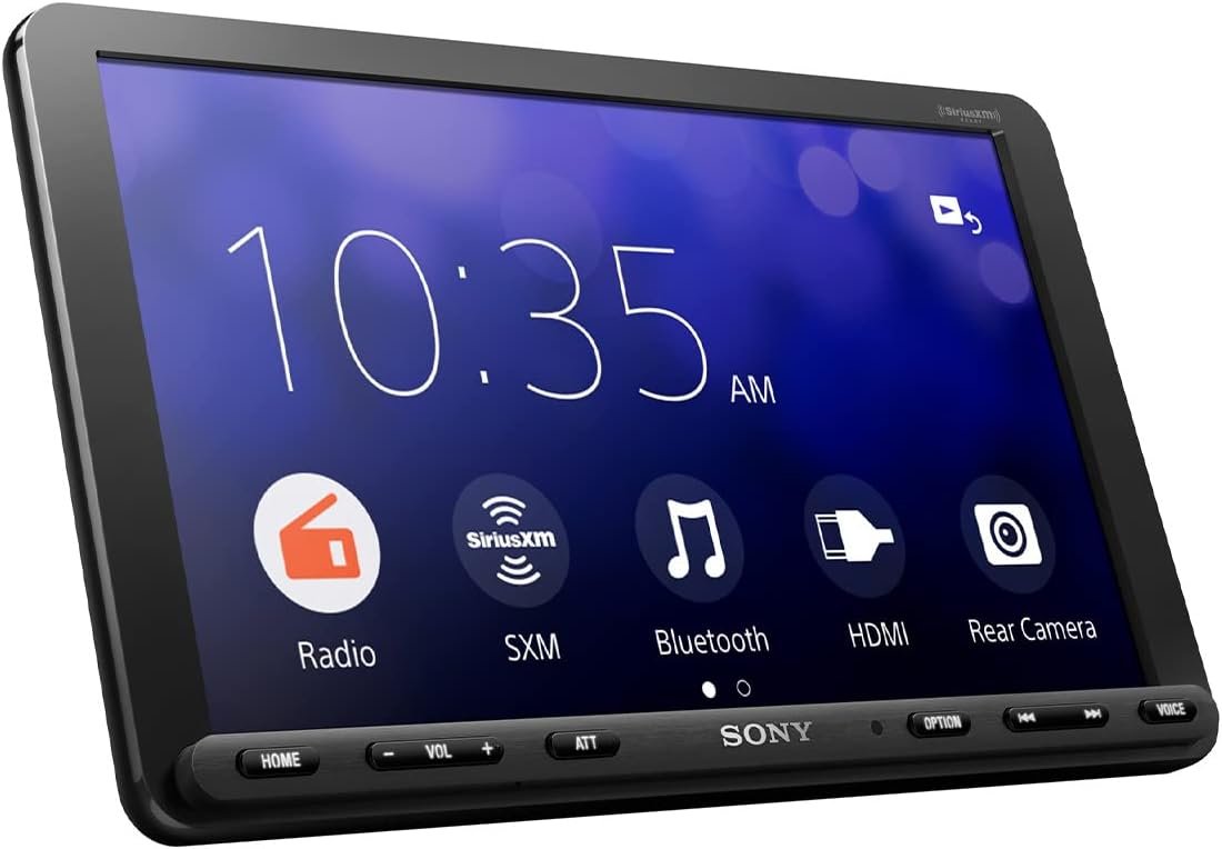 Sony XAV-AX8100 9-inch Floating Multi Media Receiver with Apple Carplay/Android Auto and HDMI Video Input