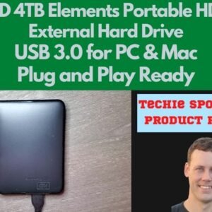 Review of WD 4TB Elements Portable HDD, External Hard Drive after 3.5 Years