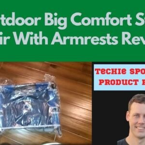 GCI Outdoor Big Comfort Stadium Chair With Armrests Review