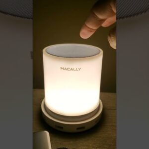 Macally Small Bedside Lamp with USB Ports Review