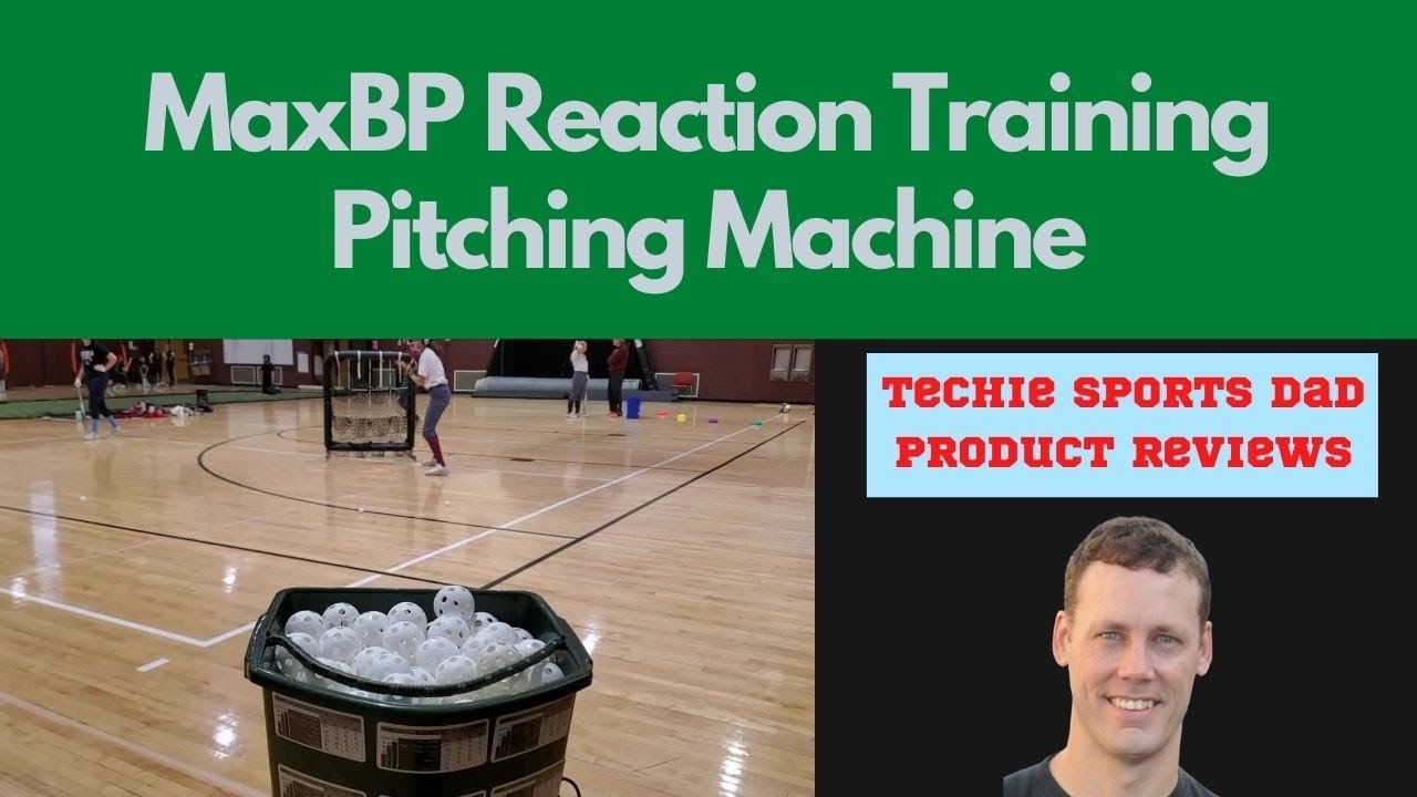 Maxbp MaxBP Reaction Training Pitching Machine | High School Softball Coach ...
