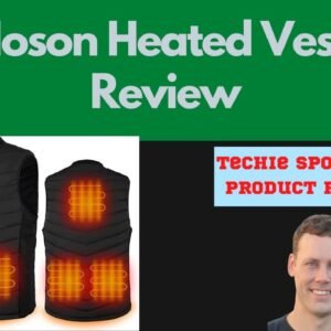 Heated Vest Review | Hoson Heated Vest for Men and Women, Heated Vest For Winter #amazonreview