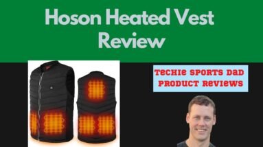 Heated Vest Review | Hoson Heated Vest for Men and Women, Heated Vest For Winter #amazonreview