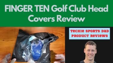 Review: FINGER TEN Golf Club Head Covers - Stylish and Protective