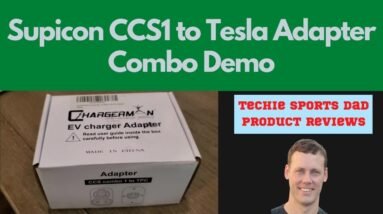 Supicon CCS1 to Tesla Adapter Combo Demo