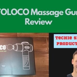 TOLOCO Massage Gun Unboxing and Review | Say Goodbye to Muscle Pain