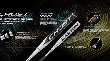 easton ghost double barrel fastpitch softball bat approved for all fields 11 10 9 8 drop 2 pc composite