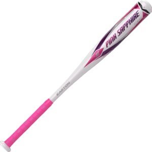 easton pink sapphire fastpitch softball bat approved for all fields 10 drop 1 pc aluminum