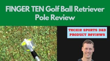 FINGER TEN Golf Ball Retriever Pole Review | The Ultimate Solution for Lost Balls!