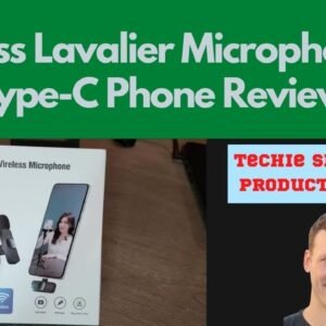 Wireless Lavalier Microphone for Type C Phone Review | Listen to this first! Phone vs Mic Audio