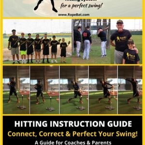 rope bat the ultimate hitting system baseball softball swing trainer training tool batting aid