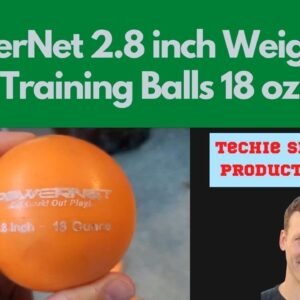 PowerNet 2.8 inch Weighted Training Balls 18 oz | High School Coach Review After 4 Years of Use
