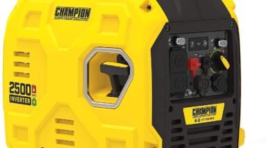 champion power equipment 200961 2500 watt dual fuel portable inverter generator ultralight