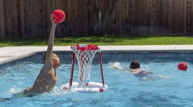 gosports splash hoop 360 floating pool basketball game review