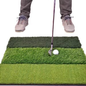 gosports tri turf xl golf practice hitting mat review