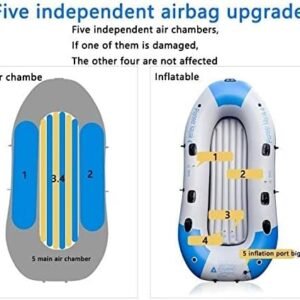 mindong hzh inflatable swimming kayak fishing fishing boat 91 inches 51 inches 15 inches inflatable boat kayak 3