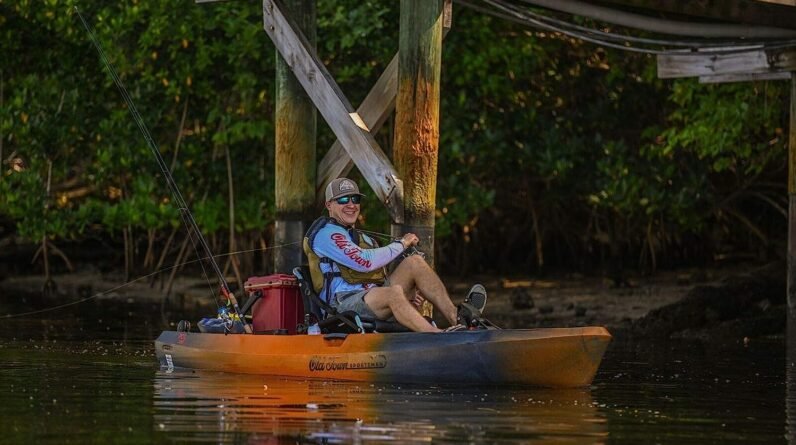 old town sportsman pdl 106 pedal fishing kayak review