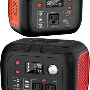 portable power station with wireless charging 300w portable solar generator review