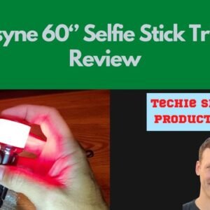 Sensyne 60 Inch Selfie Stick Tripod Review & Demo